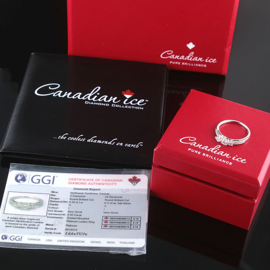 Timanttisormus 0,50ct (SKU 1030)