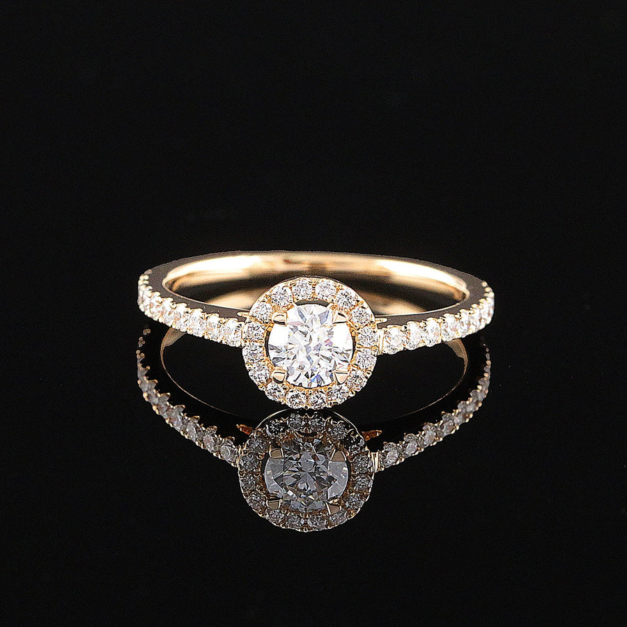 Timanttisormus 0,75 ct (SKU 1096)