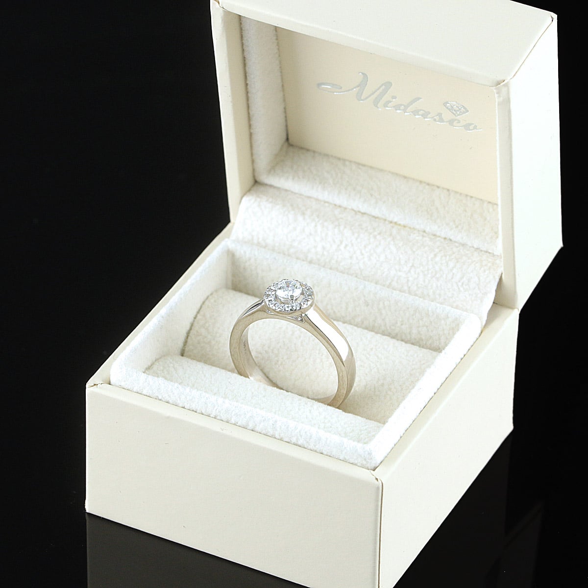 Kultajousi timanttisormus 0,35 ct (SKU 1102)