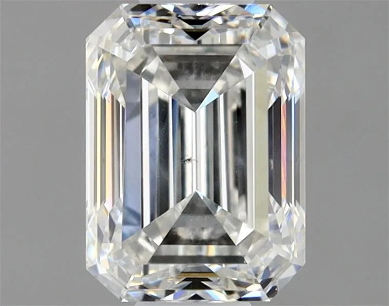 0.70ct Emerald Natural Diamond (Colour G, Clarity SI1, GIA Certified)