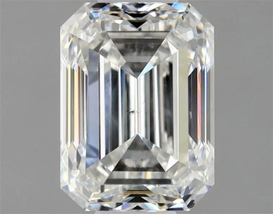 0.70ct Emerald Natural Diamond (Colour G, Clarity SI1, GIA Certified)