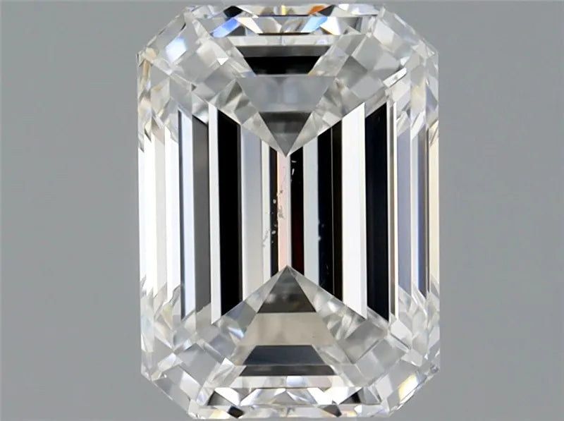 0.71ct Emerald Natural Diamond (Colour F, Clarity SI1, GIA Certified)
