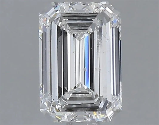 1.03ct Emerald Lab Grown Diamond (Colour F, Clarity SI1, IGI Certified)