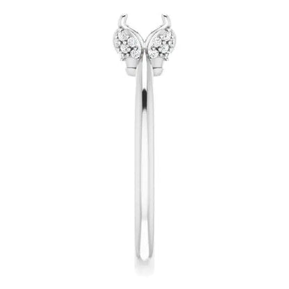 Semi-mount runkotimanteilla 0,12ct (SKU 1104)