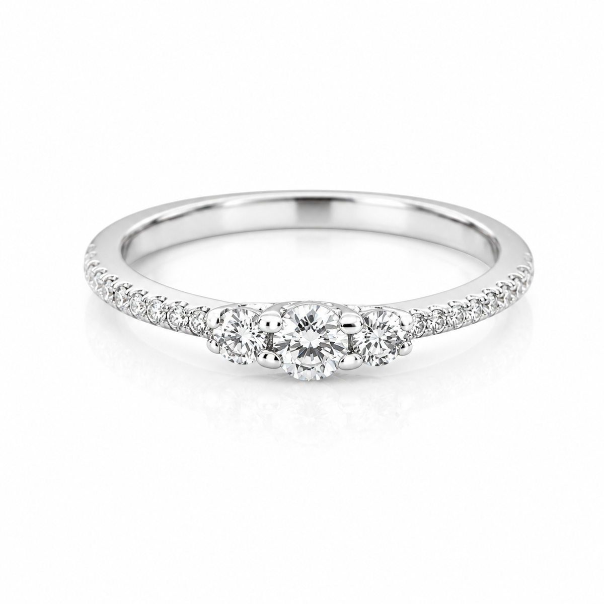Timanttisormus Timanttiset 0,26ct (SKU 1151)