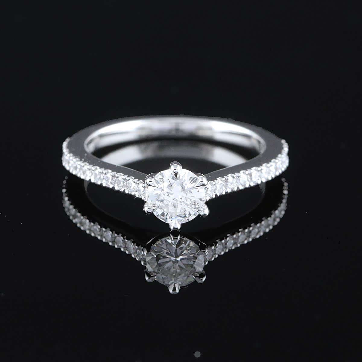 Timanttisormus 0,90 ct (SKU 1007)