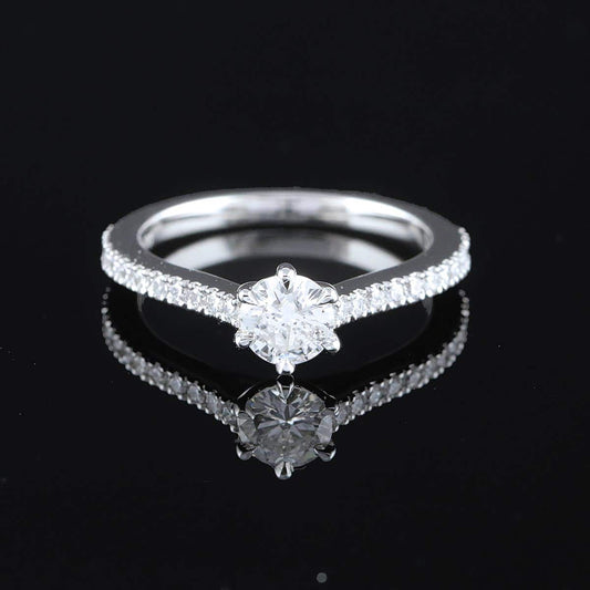 Timanttisormus 0,90 ct (SKU 1007)
