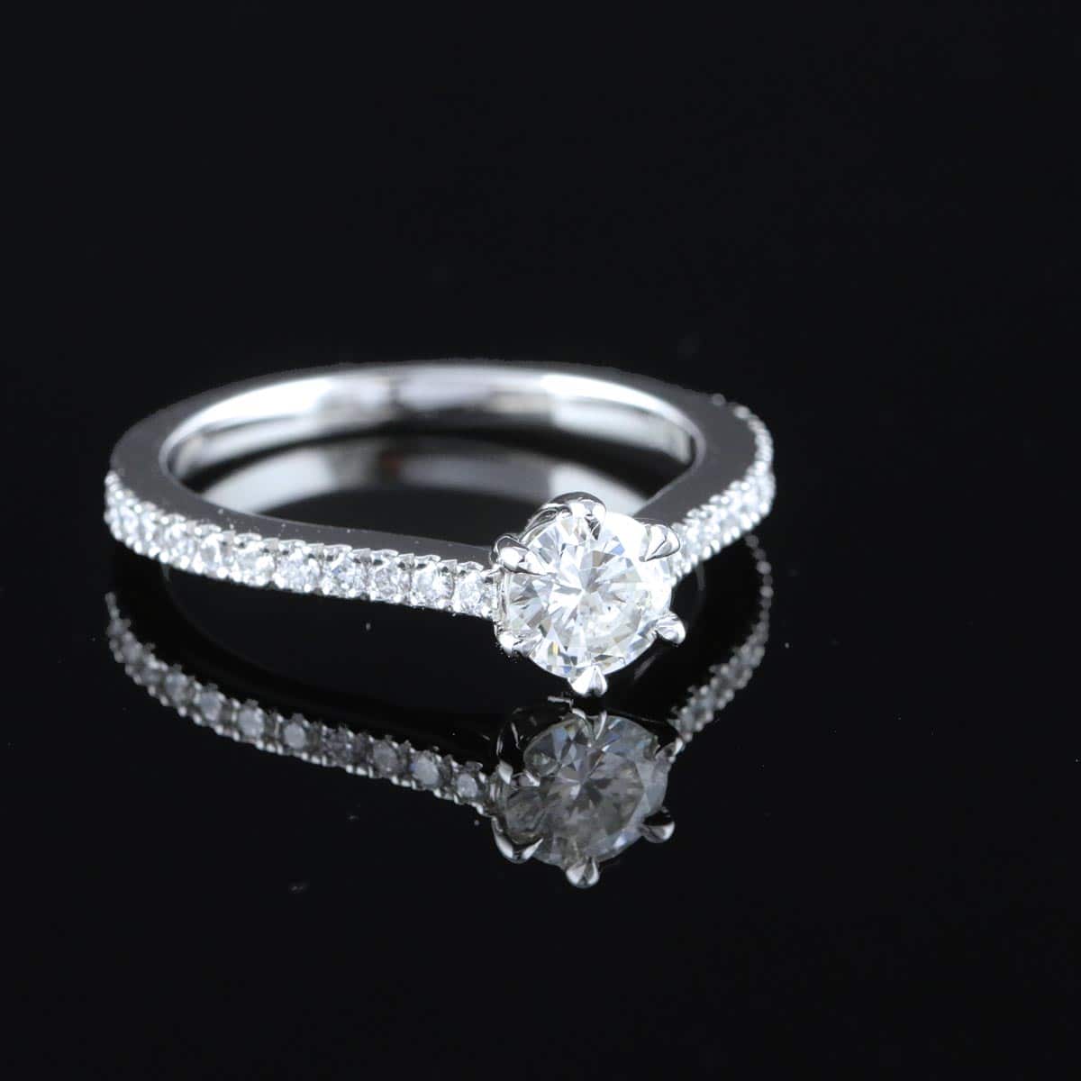 Timanttisormus 0,90 ct (SKU 1007)