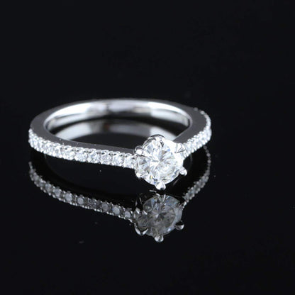 Timanttisormus 0,90 ct (SKU 1007)