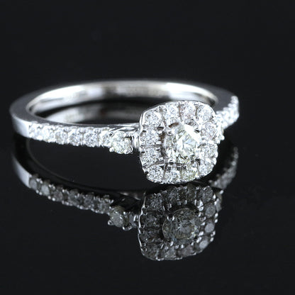 Timanttisormus 0,62 ct (SKU 1016)