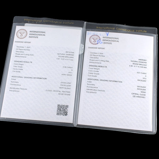 Uudet timanttikorvakorut 1,01ct (SKU 1025)