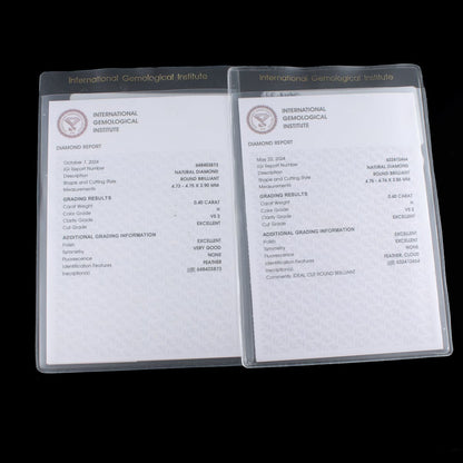 Uudet timanttikorvakorut 0,80ct (SKU 1027)