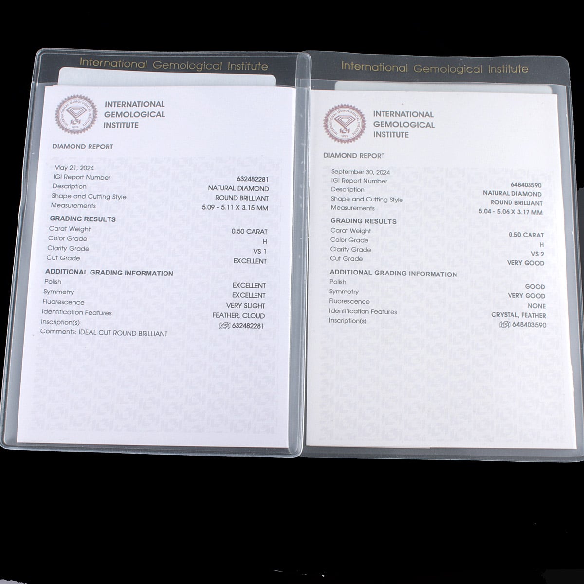 Uudet timanttikorvakorut 1,00ct (SKU 1029)