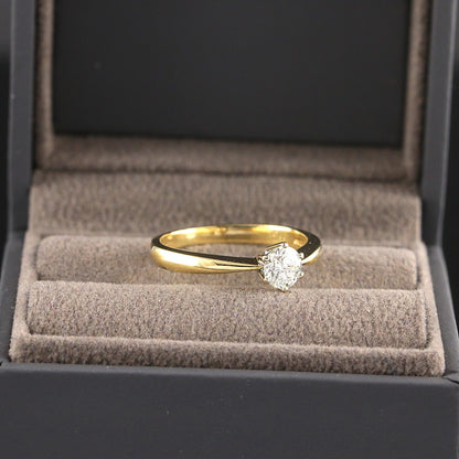 Timanttisormus 0,33 ct (SKU 787)