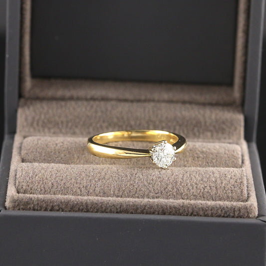 Timanttisormus 0,33 ct (SKU 787)