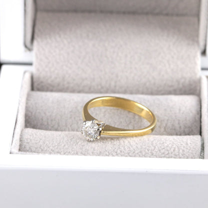 Timanttisormus 0,42 ct (SKU 1040)