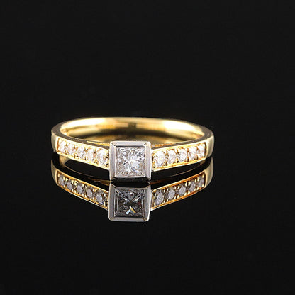Timanttisormus 0,45 ct (SKU 1070)