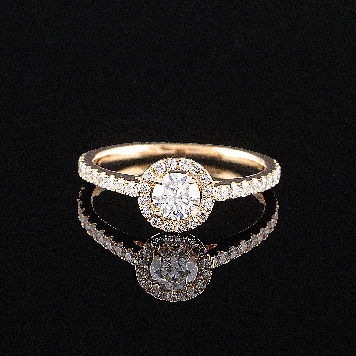 Timanttisormus 0,75 ct (SKU 1096)