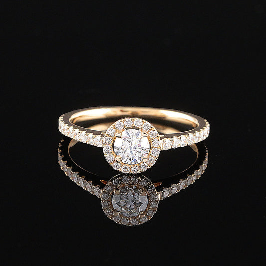 Timanttisormus 0,75 ct (SKU 1096)