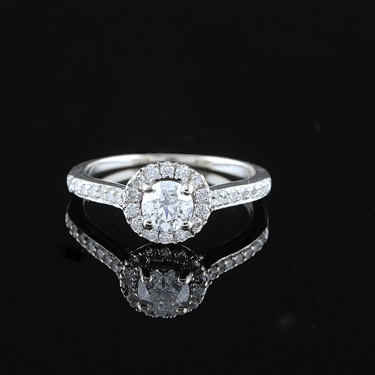 Timanttisormus 0,65 ct (SKU 1100)