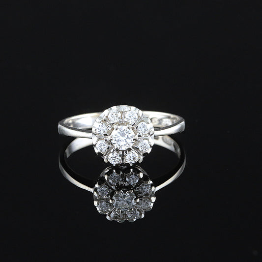 Timanttisormus 0,42 ct (SKU 1117)