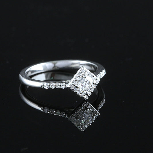 Timanttisormus 0,32 ct (SKU 1124)