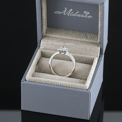 Kultasepät andreasen "Lumivuokko" timanttisormus 0,60ct (SKU 1131)