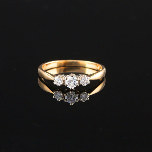 Timanttisormus 0,32 ct (SKU 1133)