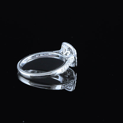 Kultajousi timanttisormus 0,54 ct (SKU 1138)