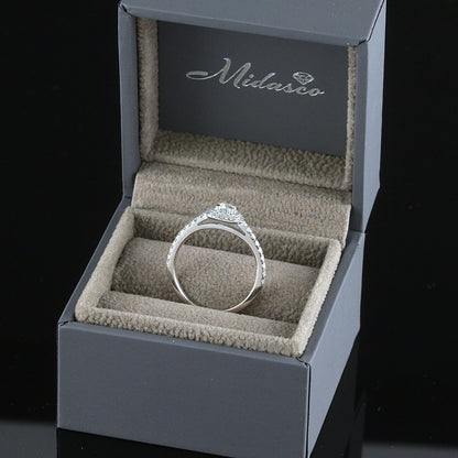 Kultajousi timanttisormus 0,45 ct (SKU 1139)