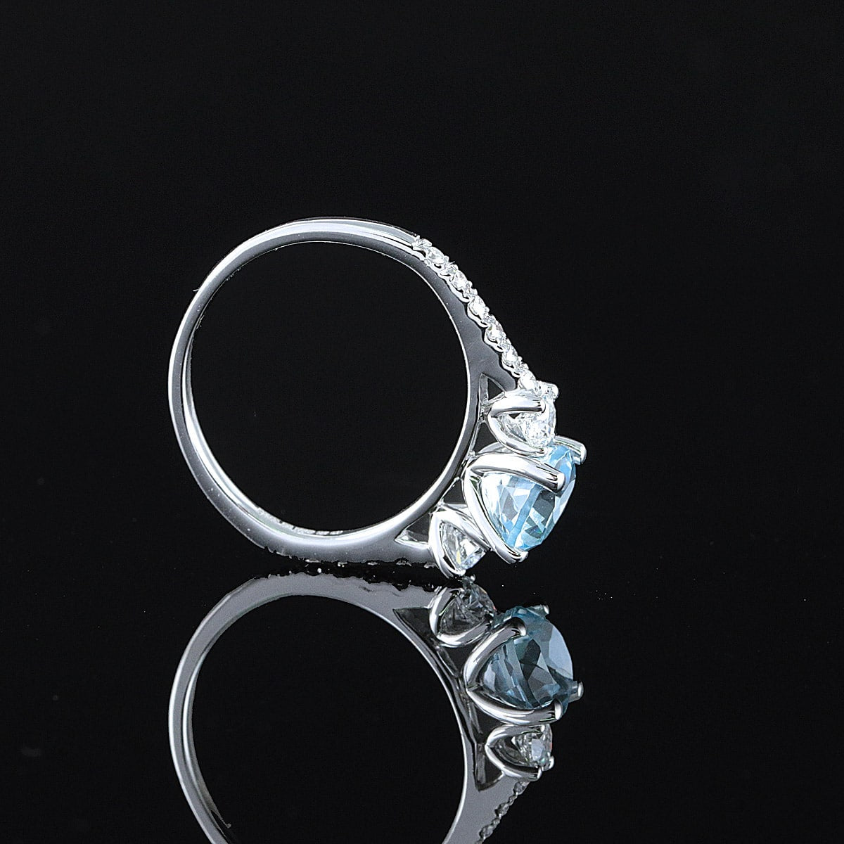 Timantti/topaasisormus 1,91 ct (SKU 1141)