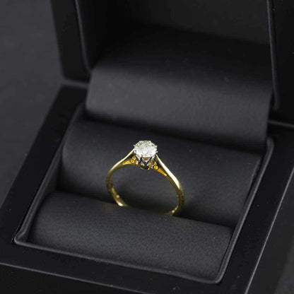 Timanttisormus 0,43 ct (SKU 740)