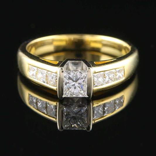 Timanttisormus 0,76 ct (SKU 778)
