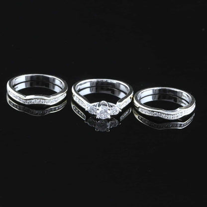 Timanttisormus trio 1,00 ct (SKU 869)
