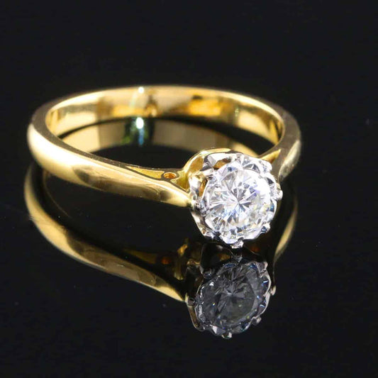 Timanttisormus 0,36 ct (SKU 885)