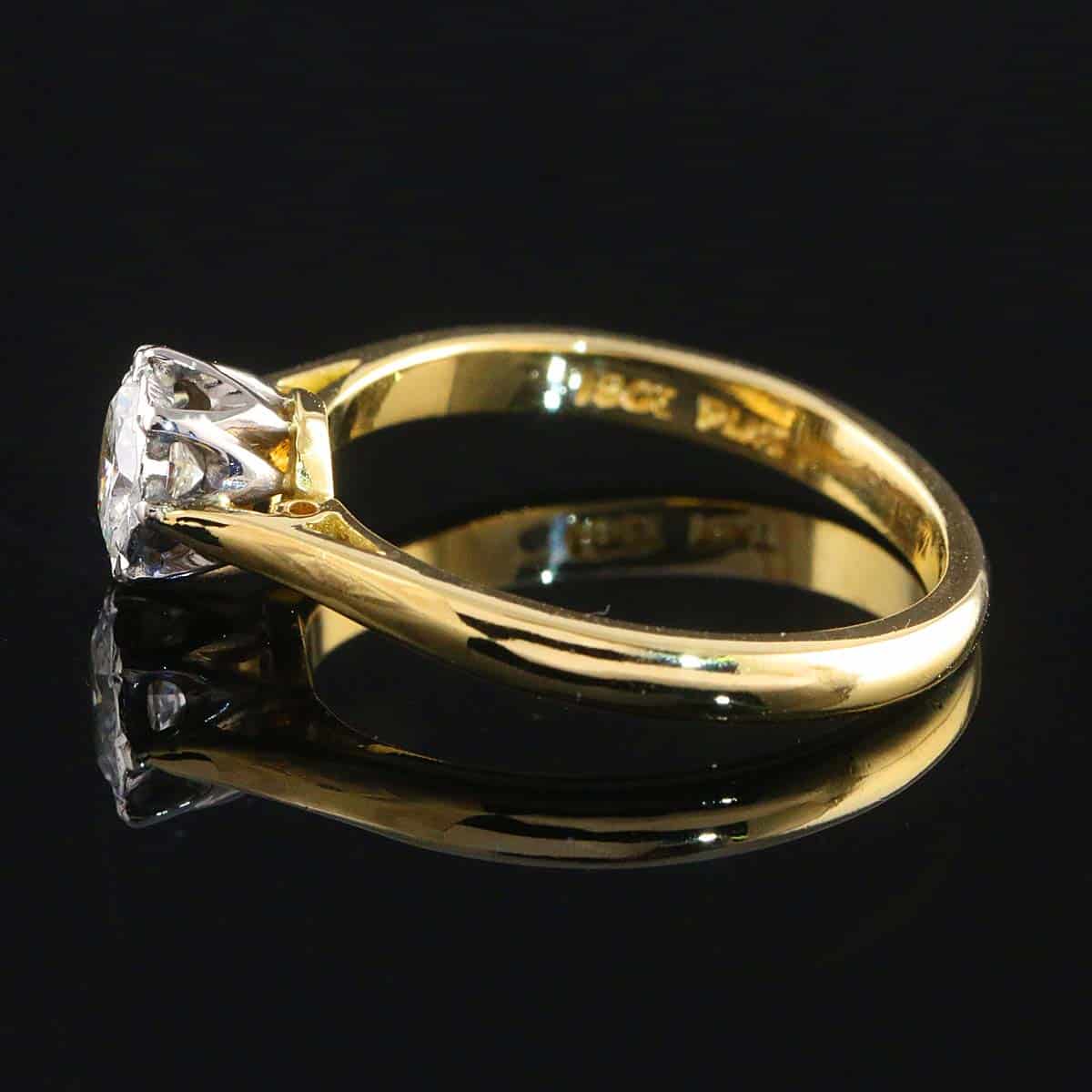 Timanttisormus 0,36 ct (SKU 885)