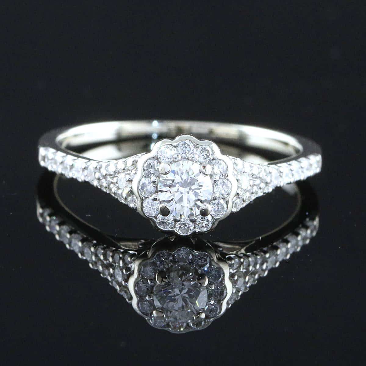 Timanttisormus 0,60 ct (SKU 887)