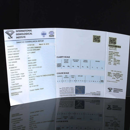 Timanttisormus 1,07 ct (SKU 955)