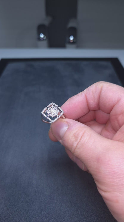 Timanttisormus 0,56 ct (SKU 1009)
