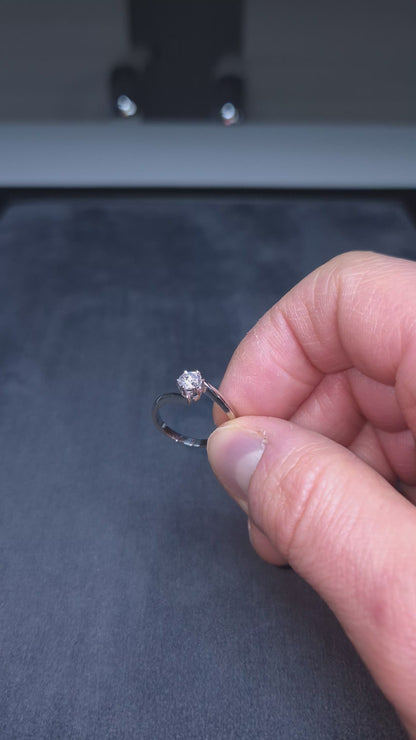 Timanttisormus 0,45ct (SKU 707)