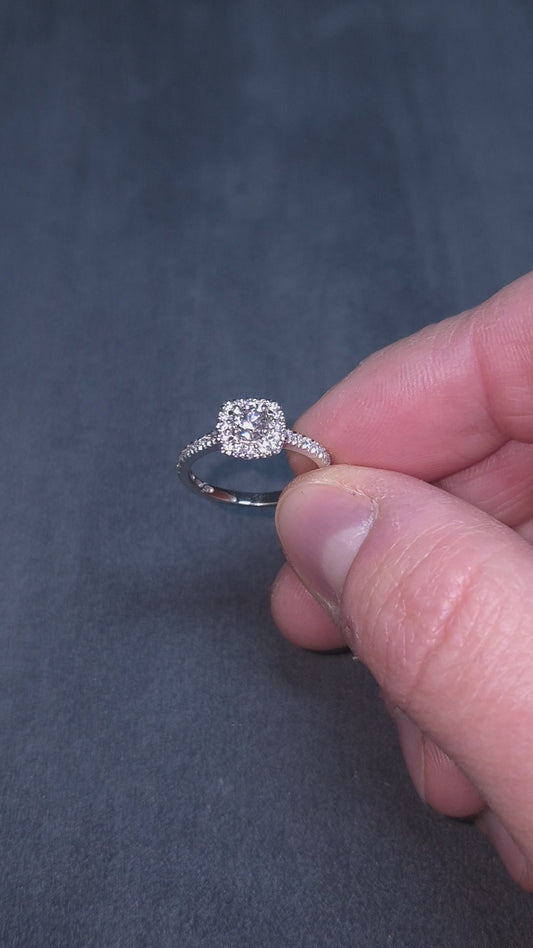 Kohinoor Valerie timanttisormus 0,65ct (SKU 1156)