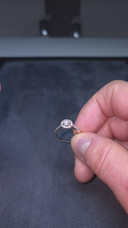 Timanttisormus 0,65 ct (SKU 1100)
