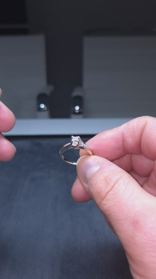 Timanttisormus 0,52 ct (SKU 899)