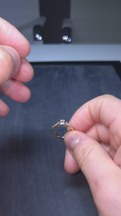 Timanttisormus 0,45 ct (SKU 1070)