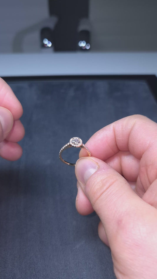Timanttisormus 0,75 ct (SKU 1096)