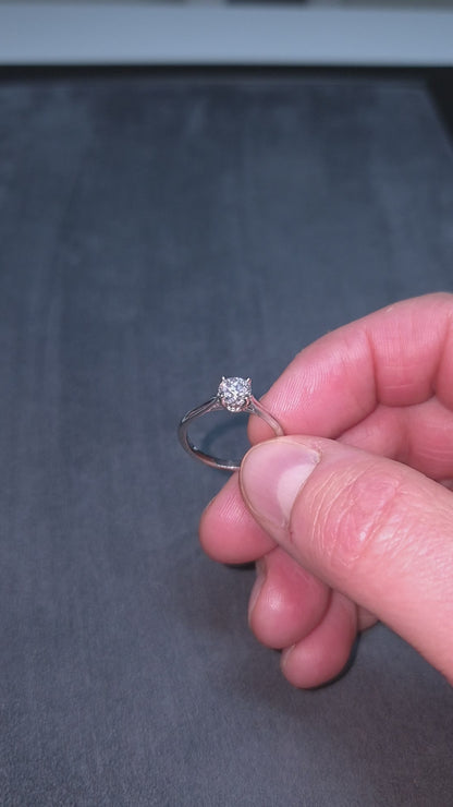 Laboratoriotimanttisormus 0,75 ct (SKU 1107)