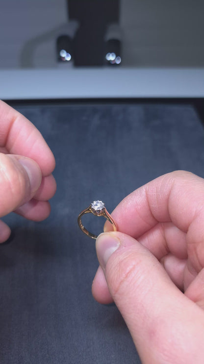 Timanttisormus 0,36 ct (SKU 885)