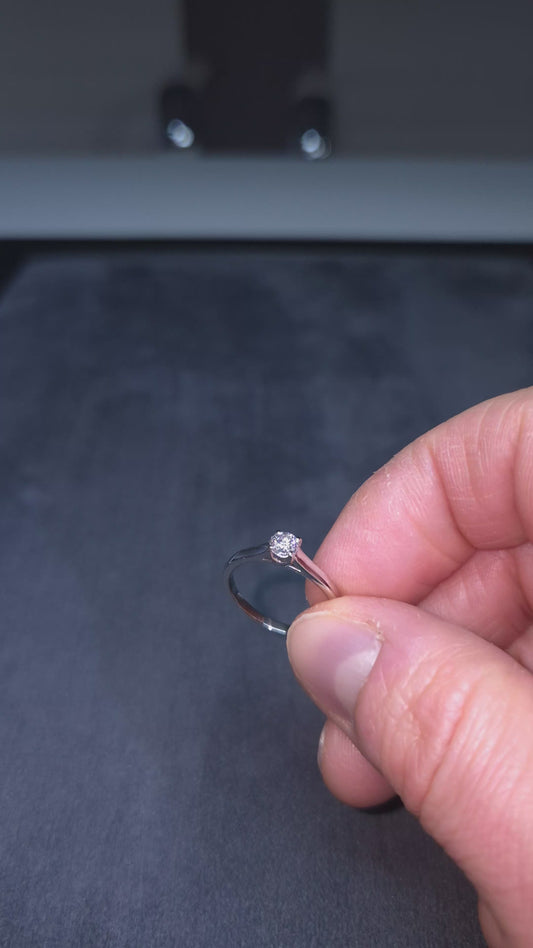 Timanttisormus 0,27 ct (SKU 1067)