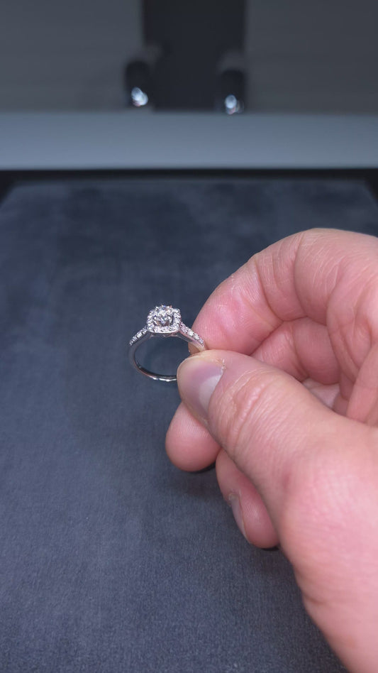 Timanttisormus 1,00 ct (SKU 1135)