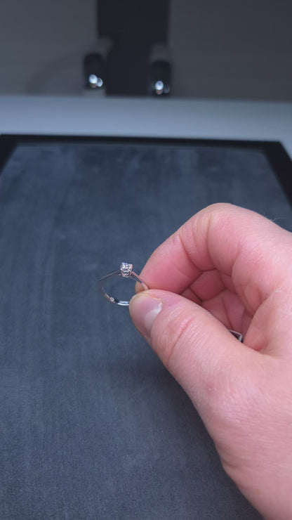Timanttisormus 0,33 ct (SKU 976)